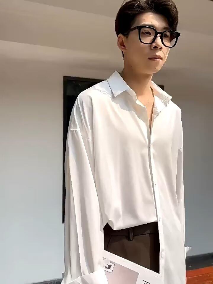 Áo sơ mi nam dài tay màu trơn C4