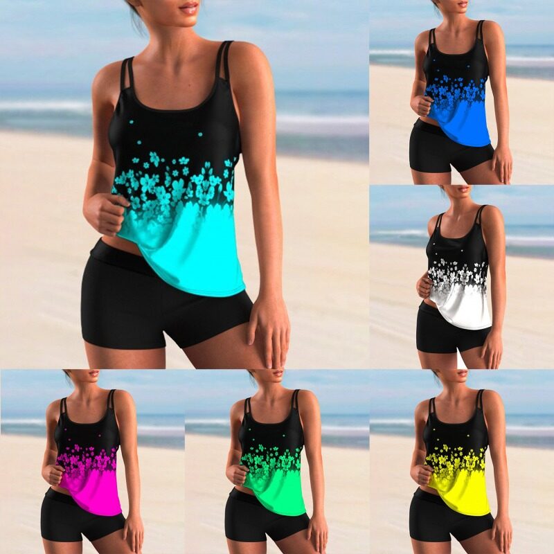 ombre tankini set