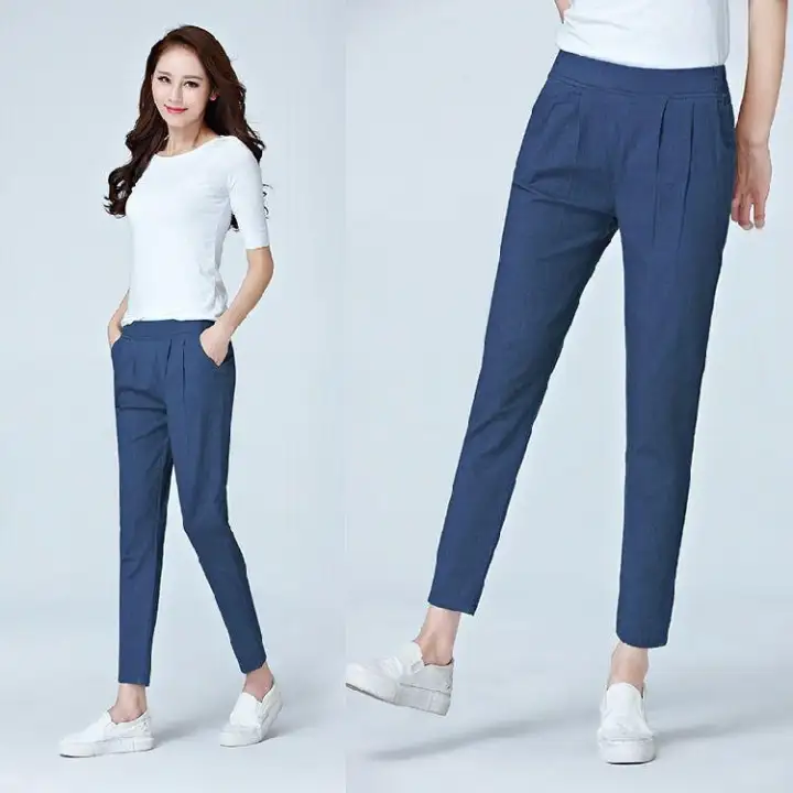 seluar slack slim fit perempuan