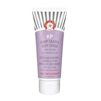 [PRE-ORDER] First Aid Beauty KP Bump Eraser Body Scrub Exfoliant for Keratosis Pilaris with 10% AHA 2 oz. (ETA: 2021-11-04)