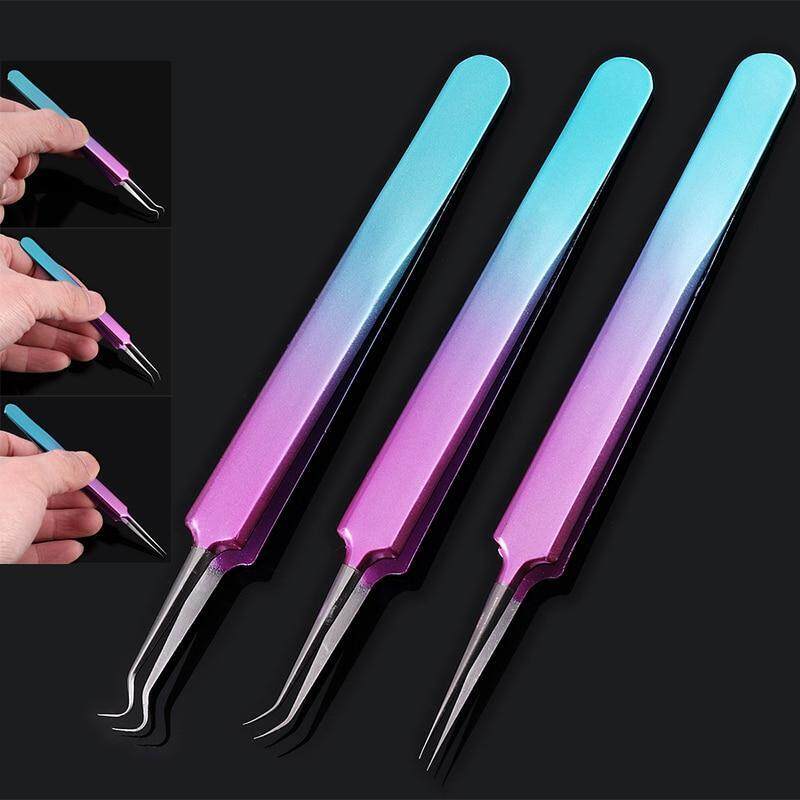 3 Phong Cách Facial Off Loại Bỏ Clips Mặt Làm Sạch Da Blemish Mụn Loại Bỏ Extractor Tweezer Cleaner Mỹ Phẩm Công Cụ Chăm Sóc