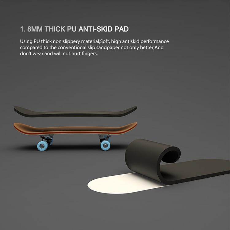 Finger Skateboard Mini Finger Toy Fingerboard with Screwdriver