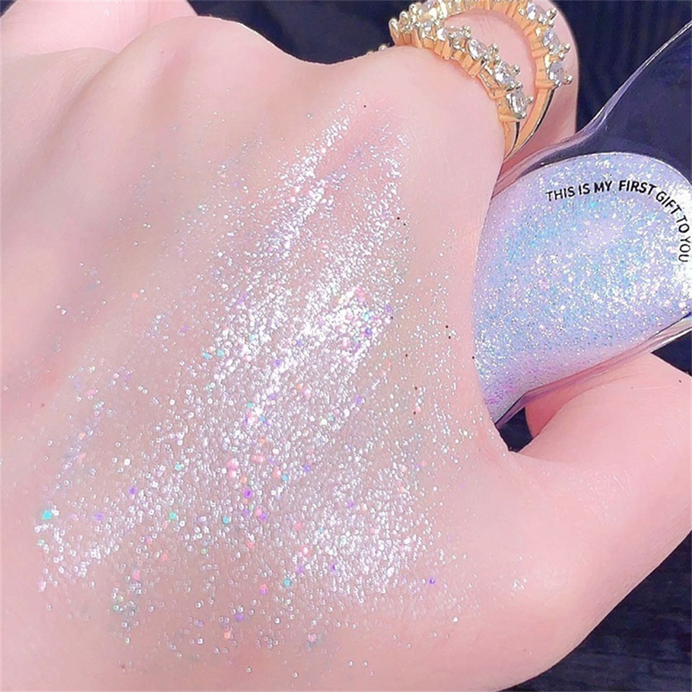 Liquid Eyeshadow Diamond Glitter Pearlescent Lying Silkworm Highlighter Makeup