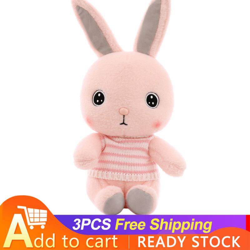 AMUHOU new long ear sweater rabbit soft plush doll pillow children's toys creative birthday gift