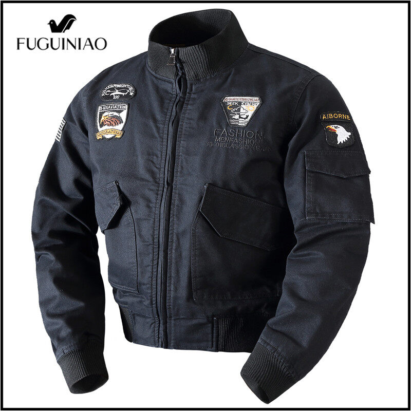Fuguiniao Free shipping Men's Autumn Winter Military Clothing Tactical Pockets Outwear Breathable Jacket