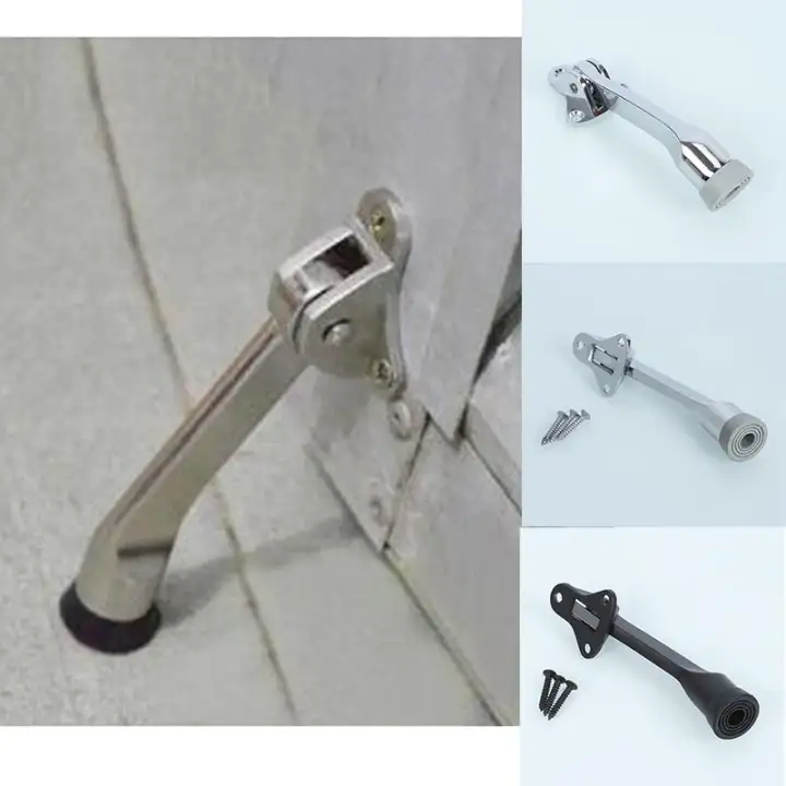 Bokali 1pc New Door Stop Kick Down Home Holder Rubber Buffer Bokali 1pc New Door Stop Kick Down Home
