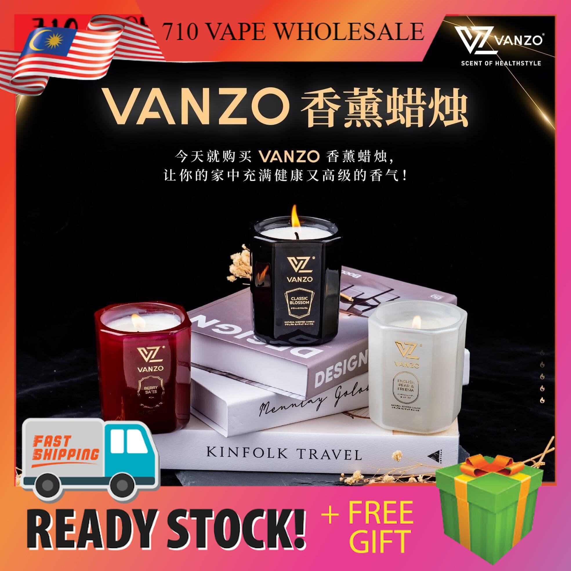 VANZO CANDLE WANGI NATURAL SCENTED 香薰蜡烛 [KL/SLG LALAMOVE] Lazada