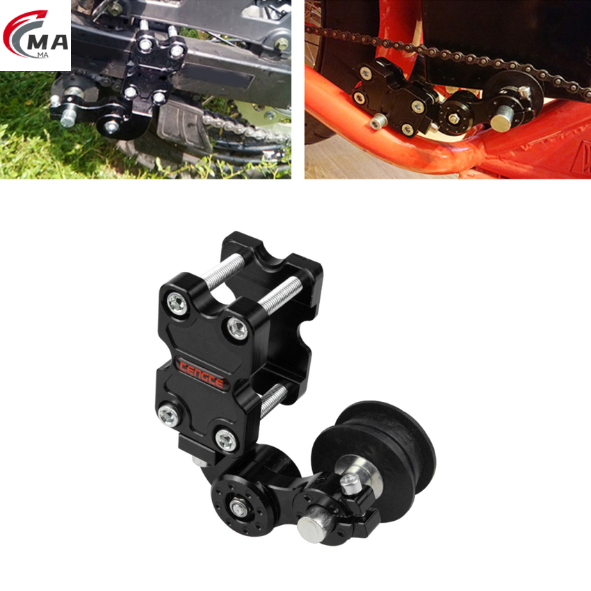 Universal Motorcycle Aluminum Chain Tensioner Brand Chain Adjuster Bolt New Adjuster Chain Tensioner Roller For Motorcycle
