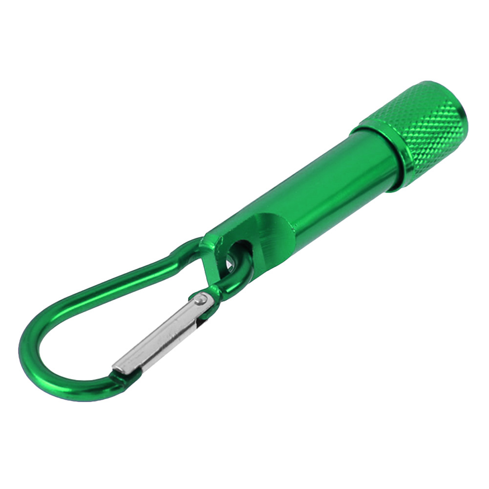 Cầm Tay Mini LED Carabiner Đèn Ngoài Trời Cắm Trại Pocket Torch Ánh Sáng Với Keychain