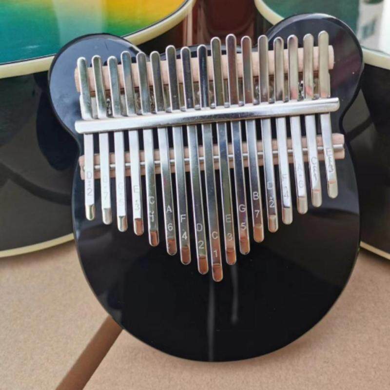 In Stock KIMI Kalimba Finger Thumb Piano Mbira Jari Jempol Kalimba 17 Key Piano Keyboard Instrument with Tuner Hammer Bag Perfect Gift for Friends Kids Malaysia