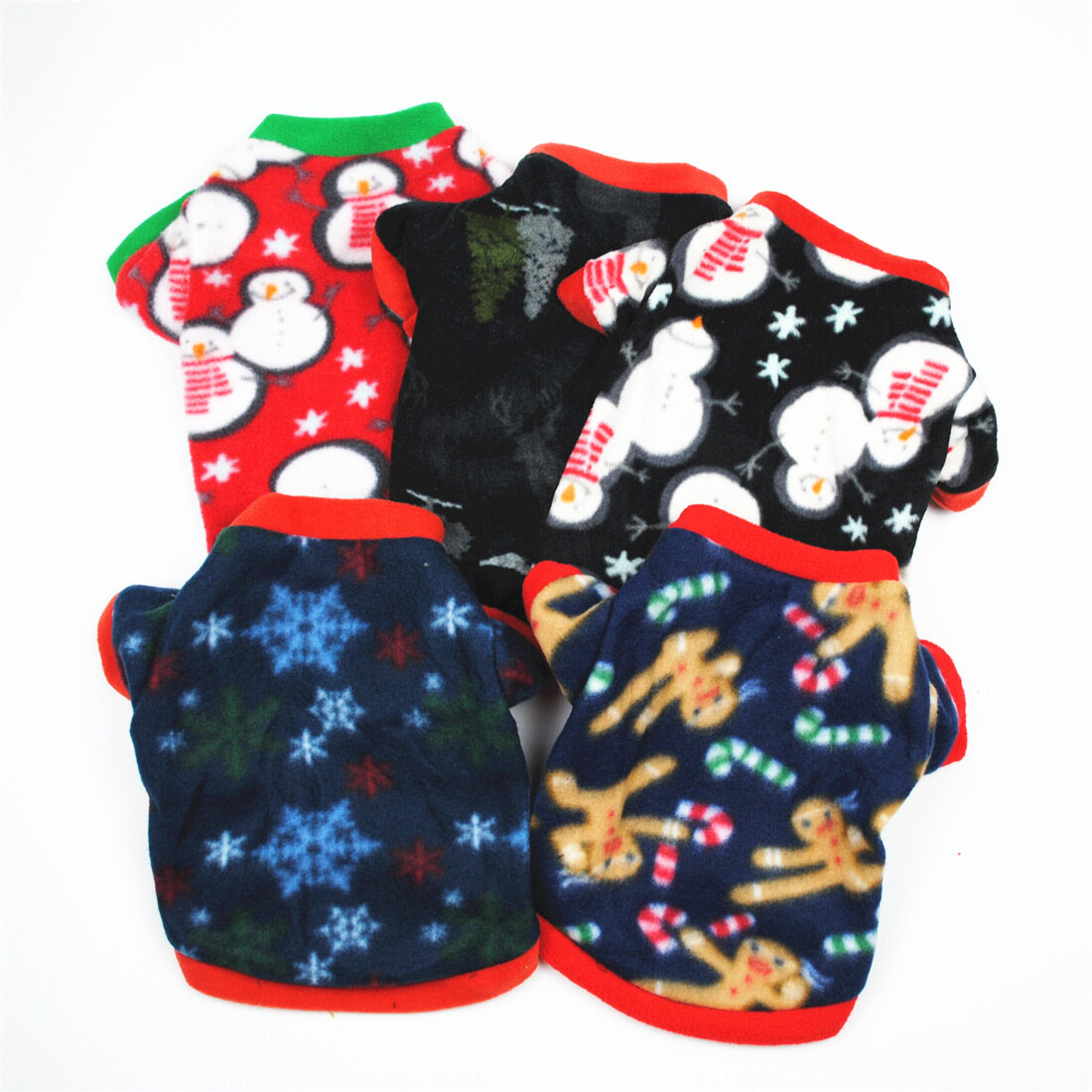 DY Loving 5 Styles Dog Coat Christmas Style Warm Dog Clothes Cat Shirt Cute Cosplay Cotton Puppy Shirt for Dogs Female Shihtzu