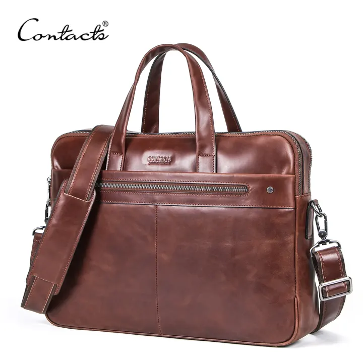 Genuine leather laptop bags online Clearance