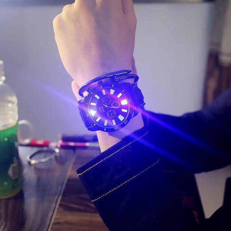 Nơi bán Flash Cá Tính Đèn LED Sáng Chói Đồng Hồ Xu Hướng Hàn Quốc Của Quà Tặng Đồng Hồ Thời Trang Nam Và Nữ