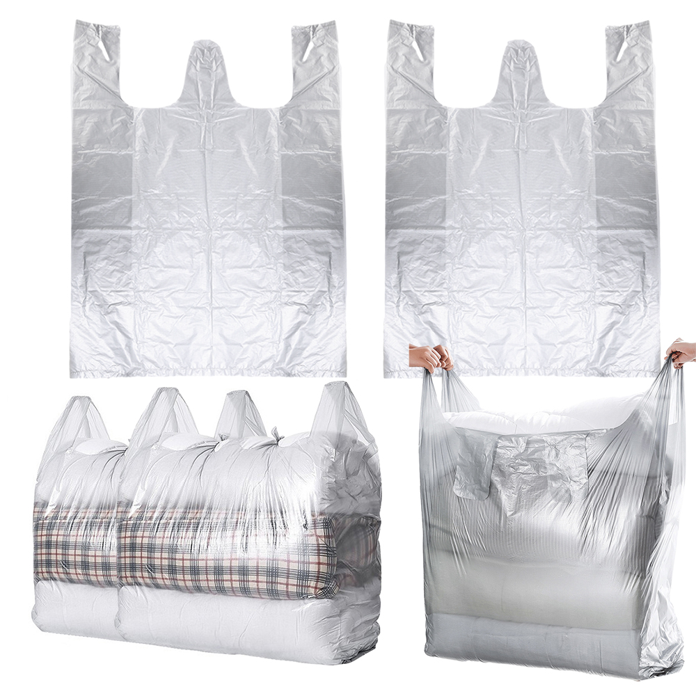 Quần Áo Quilt túi bọc chống bụi di chuyển lưu trữ đóng gói với túi ổ lưu trữ di động nhựa moistureproof dung tích lớn hộp lưu trữ