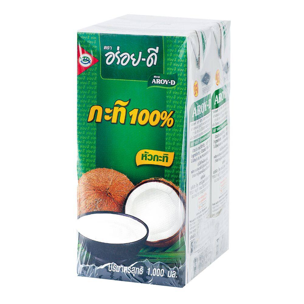 พร้อมส่ง อร่อยดี กะทิ 100 500 มิลลิลิตร X 3 กล่องaroy D Coconut Milk 500 Ml X 3 Boxes Shop By 2493