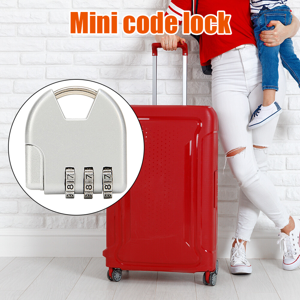 Vali Hành Lý Mini 3 Chữ Số, Ngăn Kéo Khóa Mật Khẩu Khóa Mật Khẩu Chống Trộm