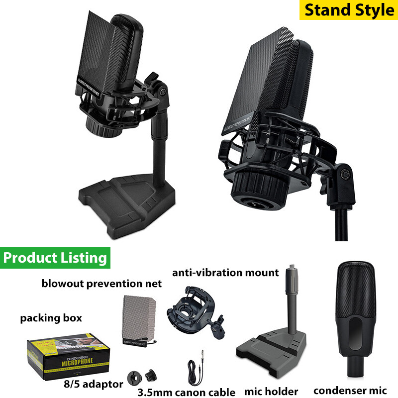 ●Mic-C ○Mic-C ZX85 Professional Condenser Microphone Large Diaphragm