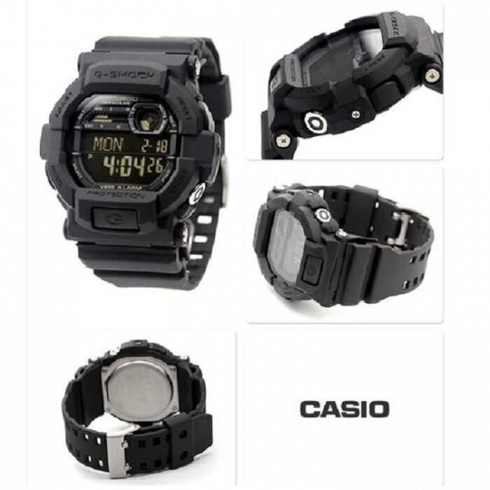 Casio G-SHOC GD-350-1B Vibration Alarm Black Men's Resin Standard