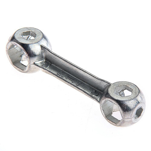 6mm to 15mm Portable Useful Hexagon Spanner Bicycle Repair Tool Bone Wrench