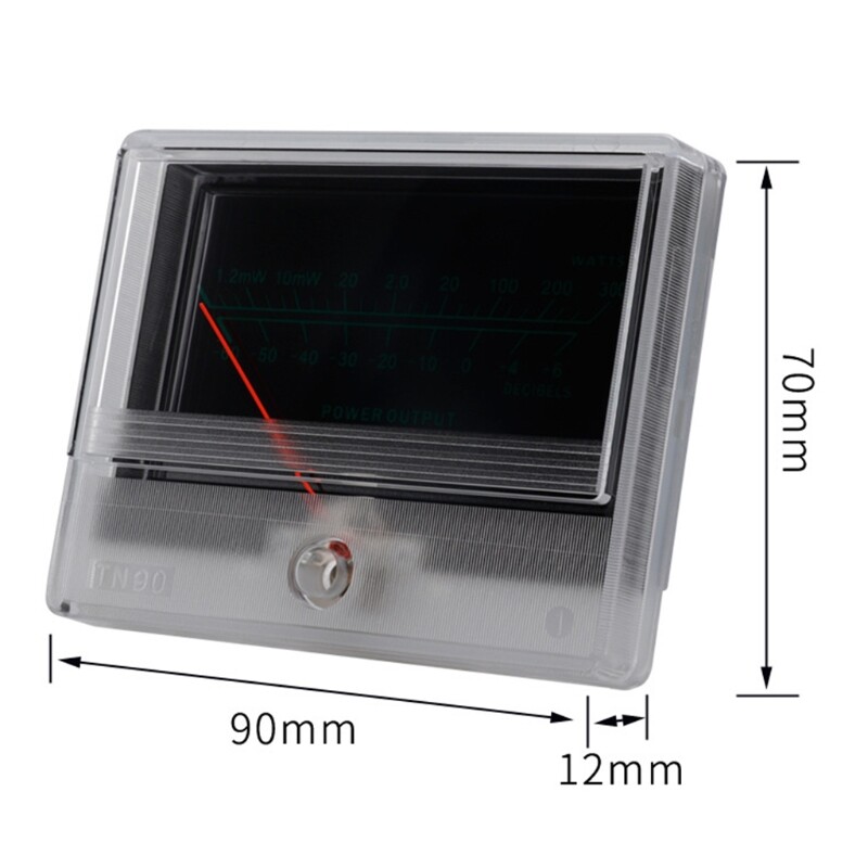 Bảng Điều Khiển Bóng Đèn VU Mét Máy Đo Mức Âm Thanh Ghi Lại Ánh Sáng Phía Sau Ấm Áp, VU Meter, Bo Mạch Khuếch Đại Âm Thanh Nổi Âm Thanh DB