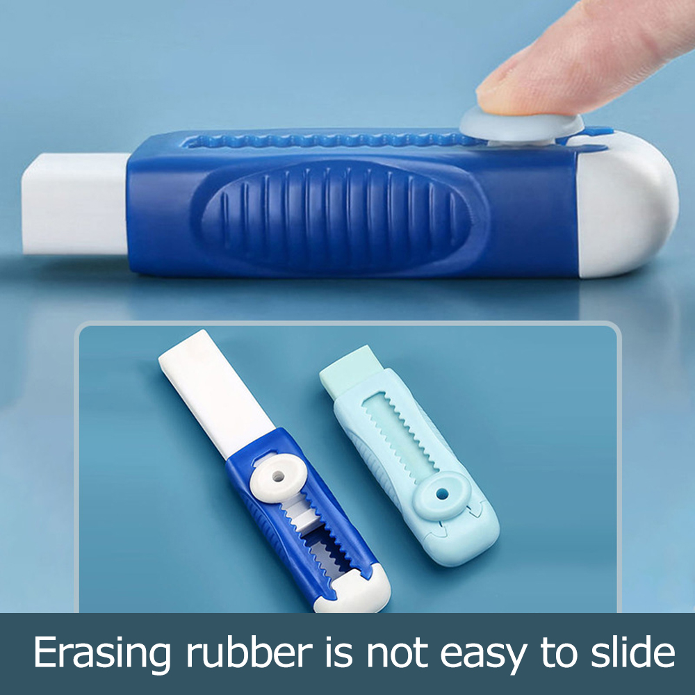 【Free Shipping】Creative Push-pull No Trace Eraser Retractable Art Painting Eraser Student Stationery