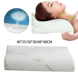 Bamboo Fiber Pillow Slow Rebound Health Care Memory Foam Pillow