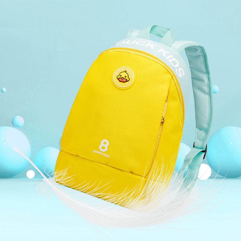 AMILA Little Yellow Duck Backpack Kindergarten Bag Primary School Student Backpack Children's School Bag