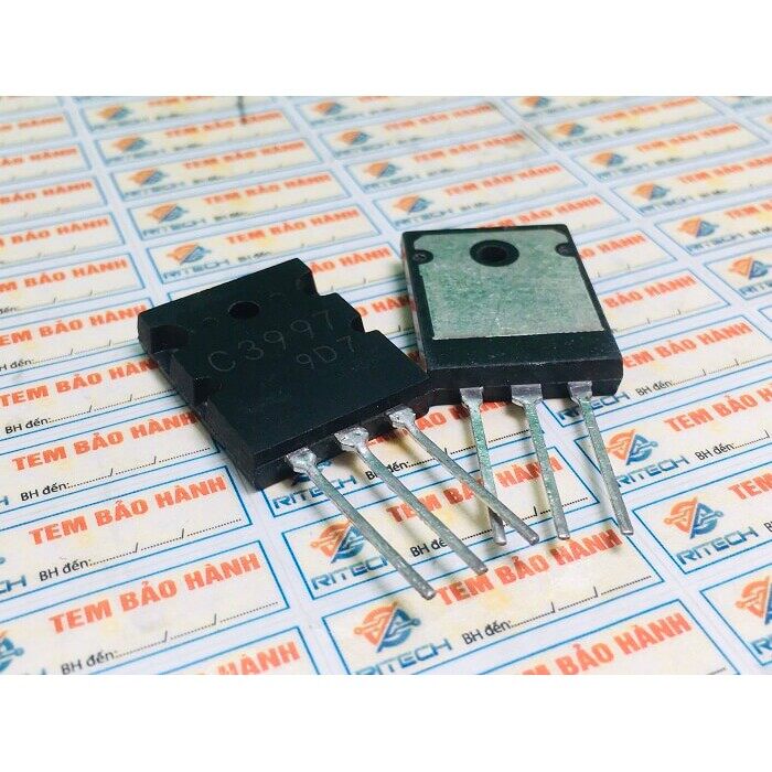 2sc3997 c3997 transistor npn 20a 1500v to-3p tháo máy