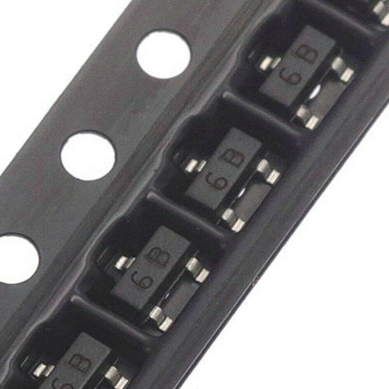 50pcs bc817-25 6b 0.5a 45v npn sot-23 smd transistor