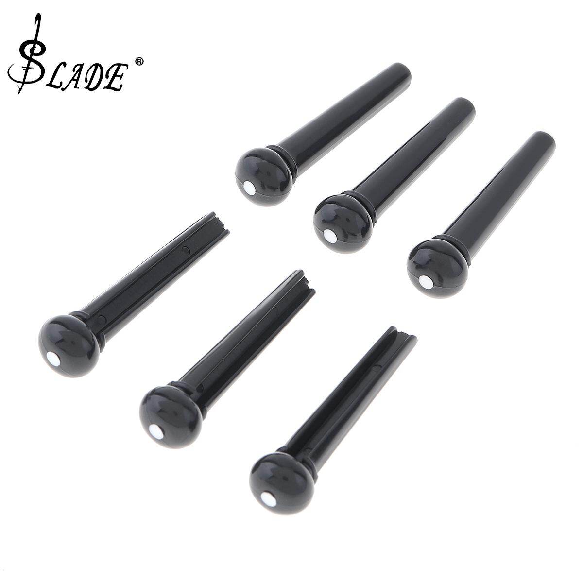 SLADE 6pcs/set Acoustic Guitar Bridge Pins ABS Guitar Bridge Pin for Strings