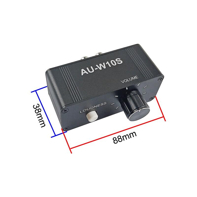 1 GHXAMP Audio Amplifier Stereo Volume Controller Sound Control Board For Audio Volume Adjuster RCA Lotus 3.5Mm Inter 1Pc