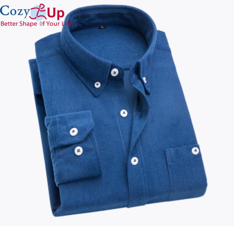 Cozy Up New Shirts Men Long Sleeves 