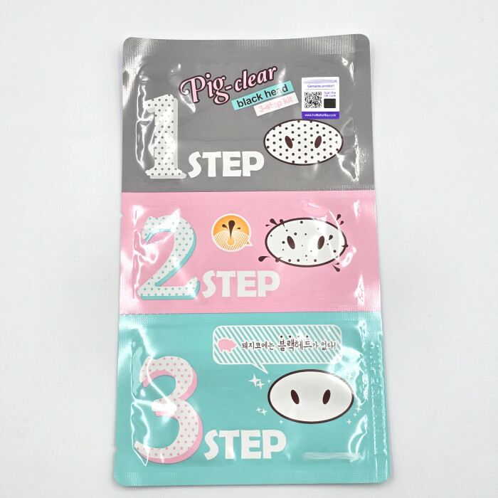 [Holika Holika] Lợn-mũi đen trong suốt đầu 3 bước Kit 1ea/4EA