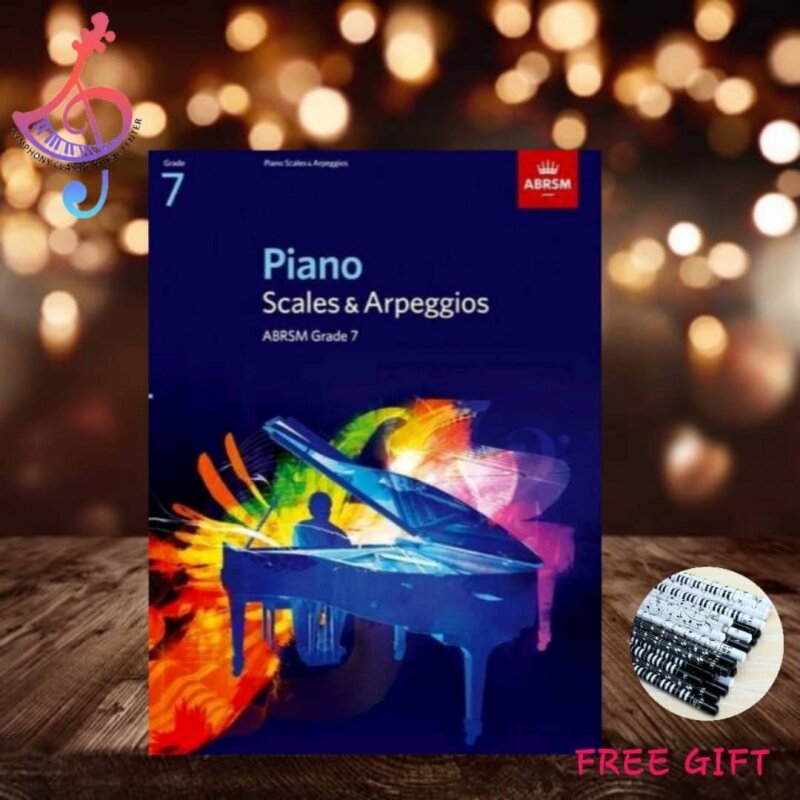 ABRSM Piano Scales & Arpeggios, Grade 7 Malaysia
