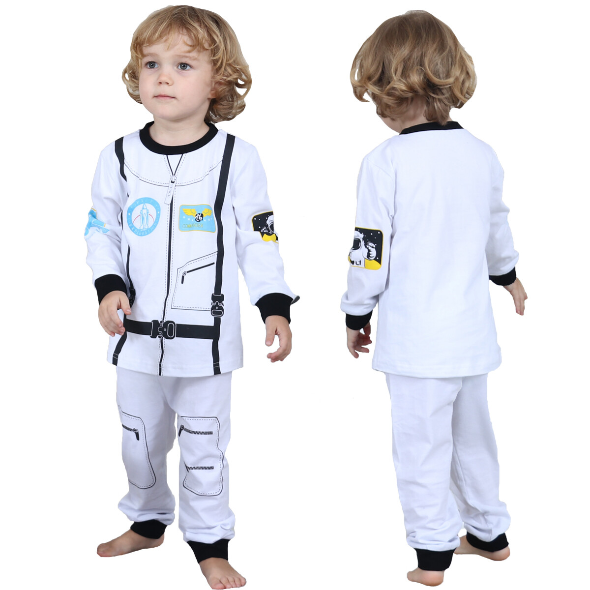 Pajamas Sets Toddler Pajamas Construction Worker Pajamas A&J DESIGN Terno  Pajamas For Kids Boy Police Costume