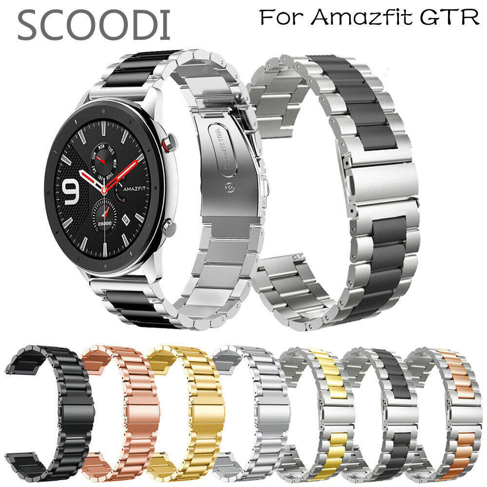 Stainless Steel Strap For Xiaomi Amazfit GTR Pro 2e GTR 47mm