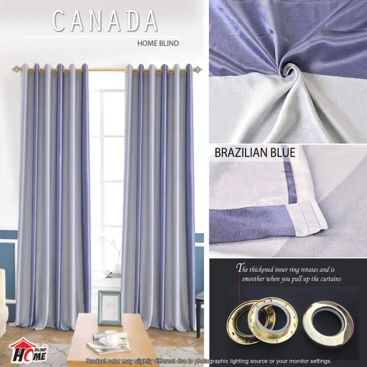 Canada Thermal Insulated Curtain Uv Protection Blackout
