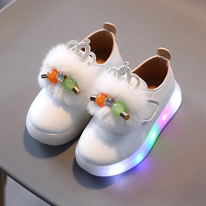led light baby shoes