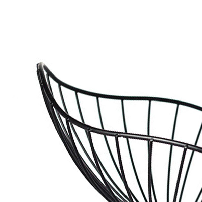 Creative Iron Fruit Bowl Countertop Storage Basket for Snacks Fruit Vegetables Decorative Dish