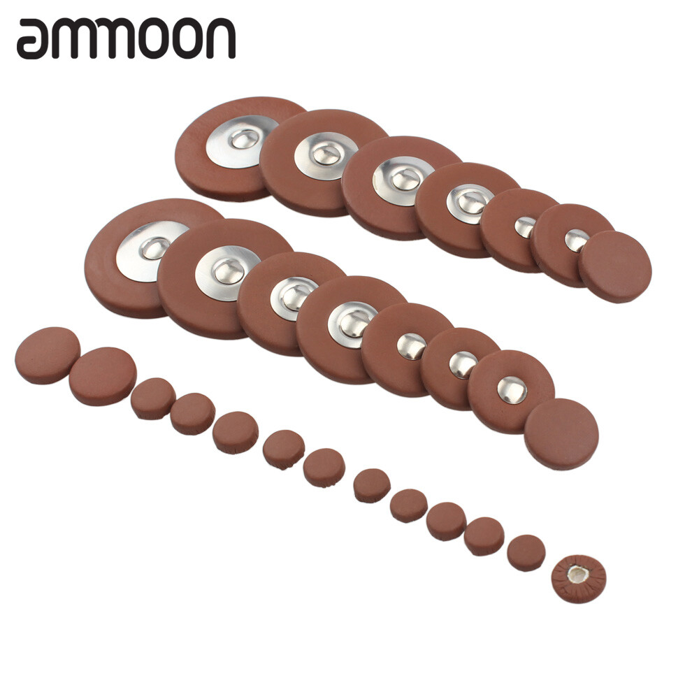 [okoogee]28 Miếng Đệm Da Sax Thay Thế Cho KÈN Saxophone Soprano