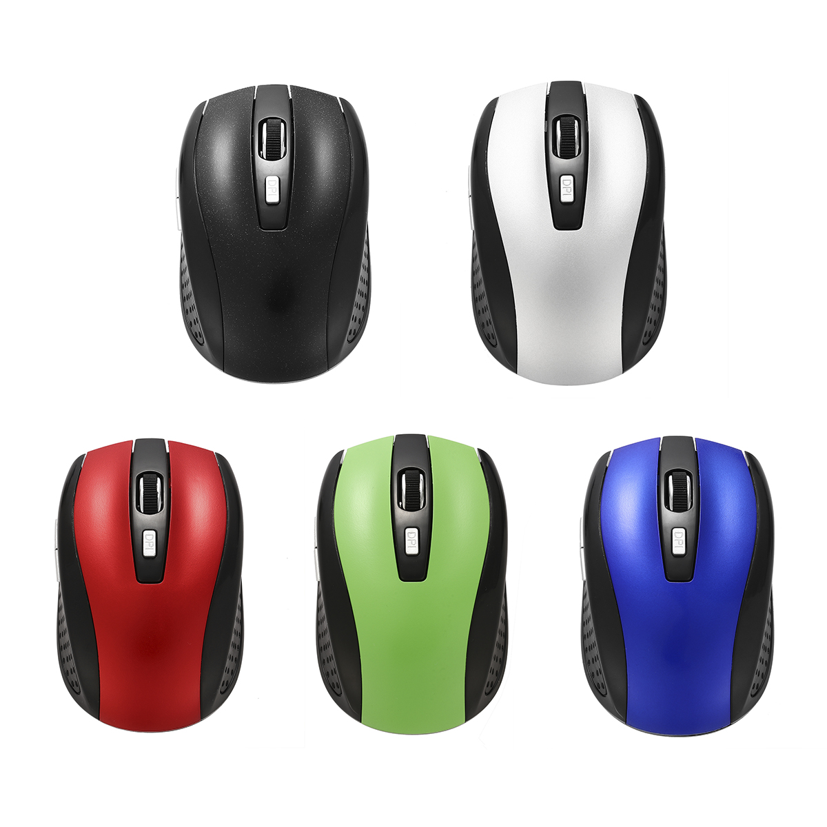SAWU Chuột Quang Không Dây Di Động 2.4G Cho Máy Tính Máy Tính Xách Tay Game Thủ