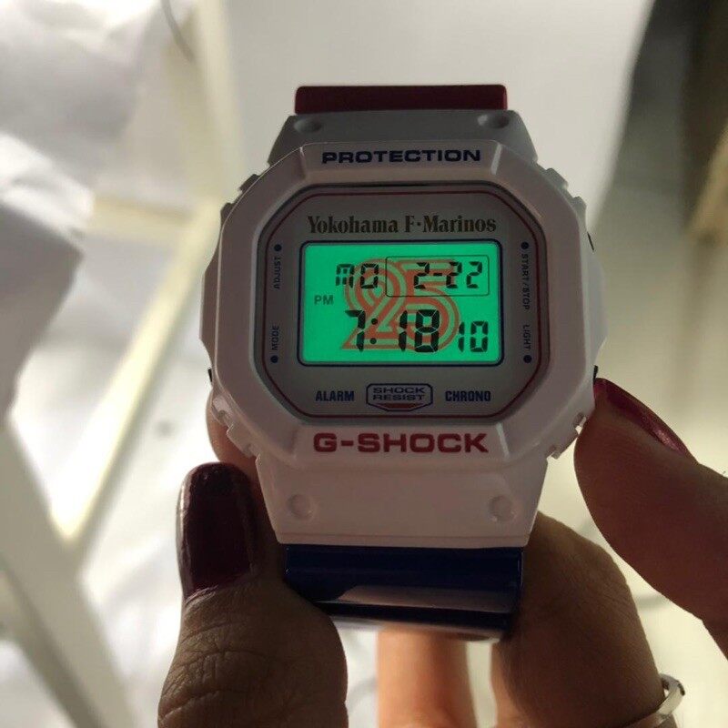 G-SHOCK Yokohama F. Marinos デジタル時計 未使用】G-SHOCK DW-5600VT