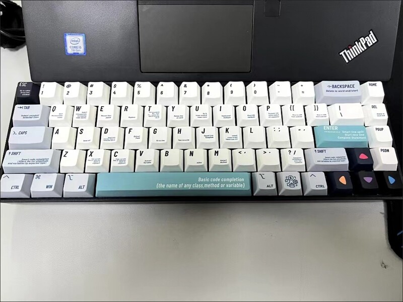 【Keycap Only】Programmer Theme Keycap 120+Keys Cherry  Profile PBT Sublimation Keycaps For Cherry MX Switch Mechanical Keyboard Keychron/RK61/GK61/Anne Pro 2