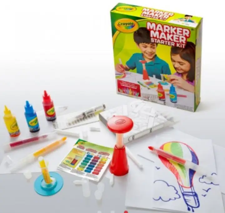crayola mini marker maker