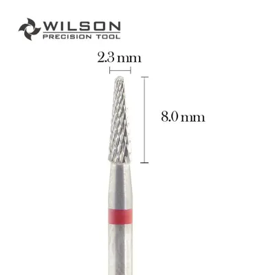 Cross Cut - Fine(5000208) - ISO 140 - Tungsten Carbide Burs - WILSON Carbide Nail Drill Bit&Dental Burs