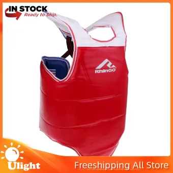 Karate Chest Protector Vest Boxing Waist Guard Gear for Competition Training L