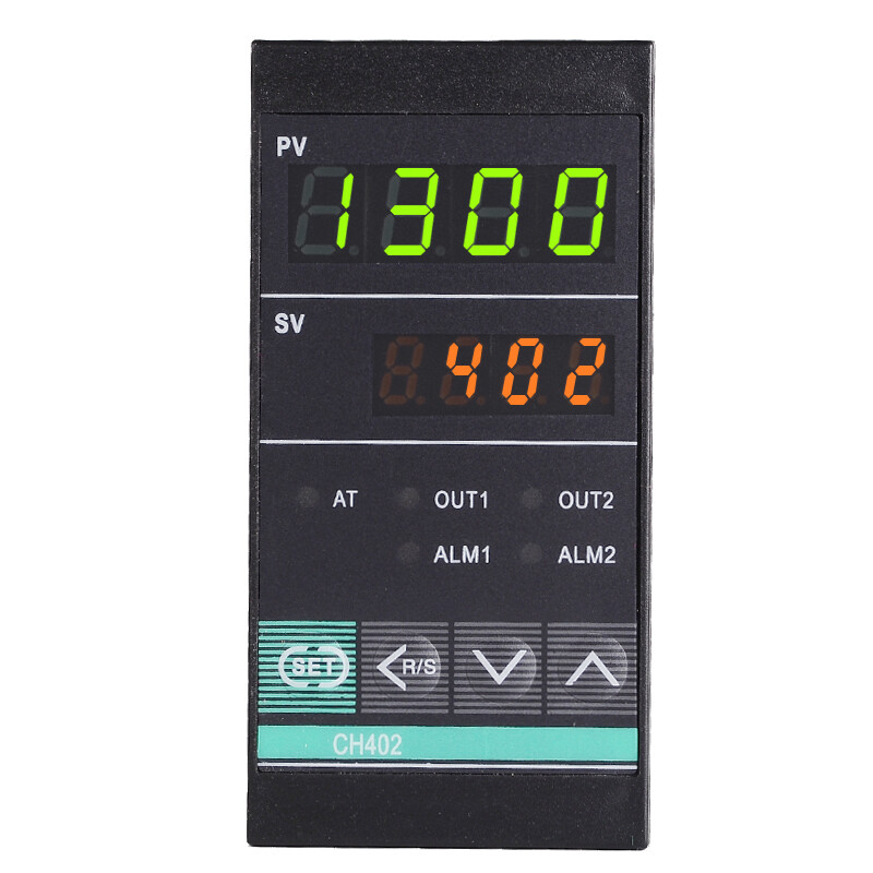 Oven Thermostat  Digital Temperature Regulator PID Temperature Controller CH402 SSR Relay Dual Output Vertical 48*96mm