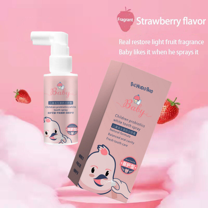 Children's Oral AntiCavity Probiotic Cleaning Spray Semburan Gigi Kanak Kanak Bayi Probiotics
