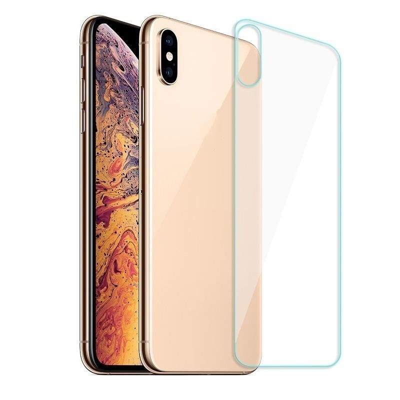 [SONGFUL] compatible with iPhone Xs Xs Max XR 7 8 Plus Front+Back Tempered Glass Screen Protectors