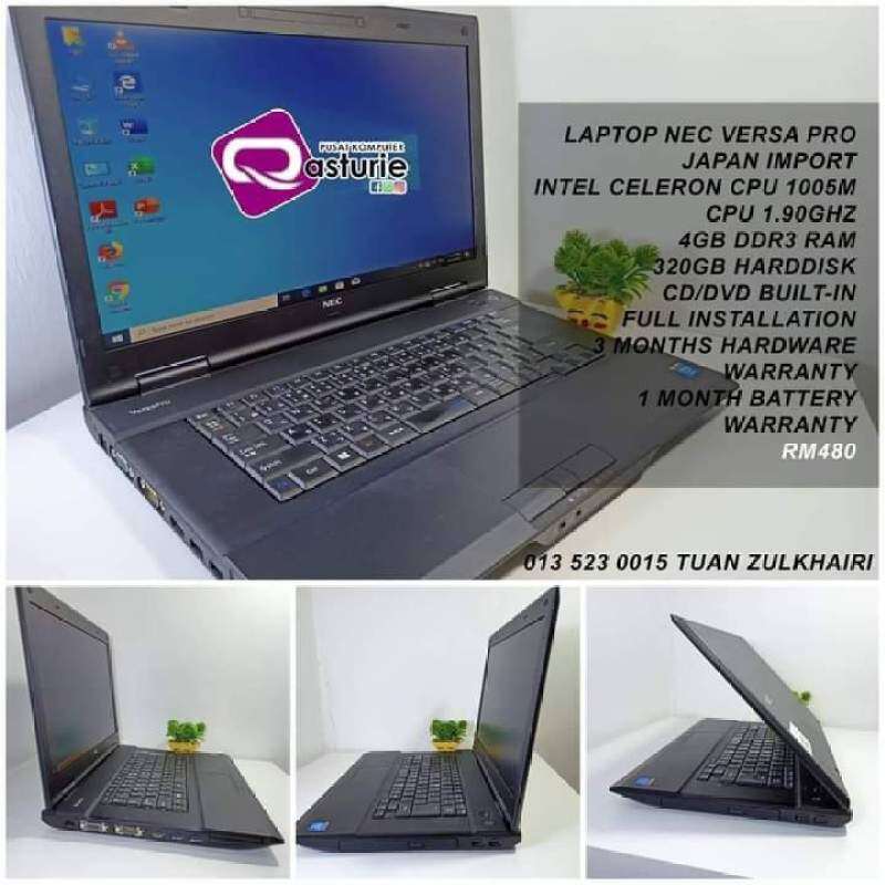 LAPTOP NEC VERSA PRO Malaysia